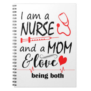 Caderno Espiral Notebook personalizado bonito para enfermeiras