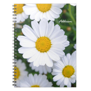 Caderno Espiral Notebook Personalizado Com Daisy