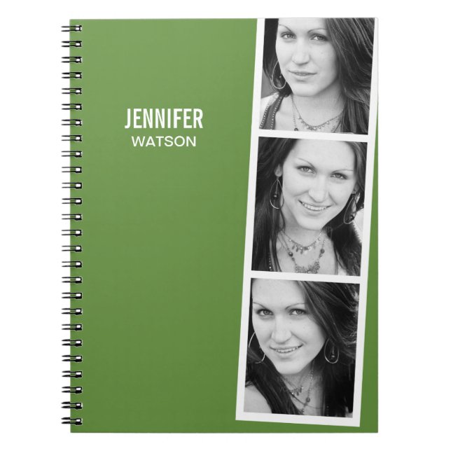 Caderno Espiral Notebook Personalizado da Booth de Fotografia (Frente)