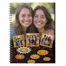 Caderno Espiral Notebook Personalizado de Fotografias Smiling Dais