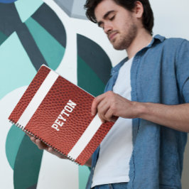 Caderno Espiral Notebook Personalizado De Futebol