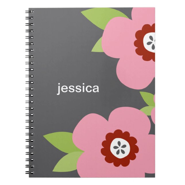 Caderno Espiral Notebook Personalizado de Sangue Moderno (Frente)