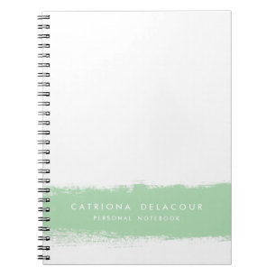 Caderno Espiral Notebook Personalizado de Splash de Cores d'Água d