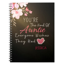Caderno Espiral Notebook Personalizado Elegante e Coração