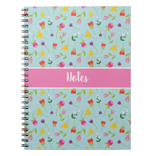 Caderno Espiral Notebook Personalizado para Crianças Bonitas (Frente)