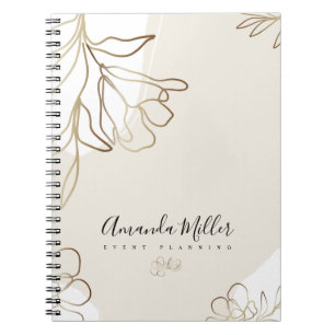 Caderno Espiral Notebook Personalizado para Negócios do Planejamen