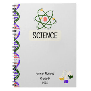 Caderno Espiral Notebook personalizado personalizado para estudant