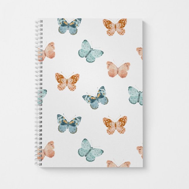 Caderno Espiral Notebook Personalizado por Borboleta (Criador carregado)