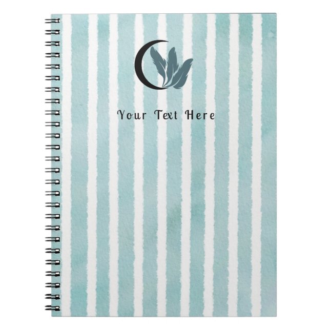 Caderno Espiral Notebook Personalizado por Escritor (Frente)