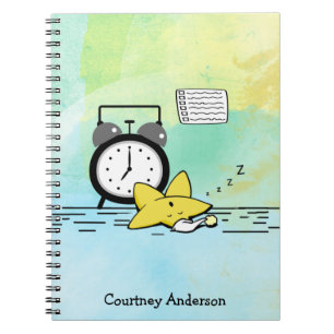 Caderno Espiral Notebook Personalizado por Estrela Inteligente