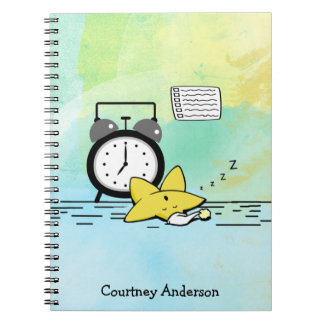 Caderno Espiral Notebook Personalizado por Estrela Inteligente