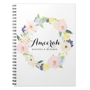 Caderno Espiral Notebook personalizado por impermeabilização Prima
