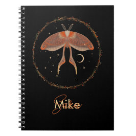 Caderno Espiral Notebook Personalizado por Matriz Celestial