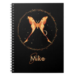 Caderno Espiral Notebook Personalizado por Matriz Celestial