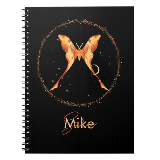 Caderno Espiral Notebook Personalizado por Matriz Celestial (Frente)