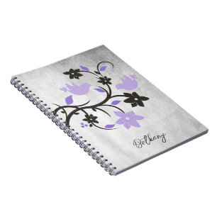 Caderno Espiral Notebook Personalizado Púrpura