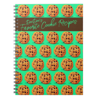 Caderno Espiral Notebook Personalizado Recebe Cookie Favorito