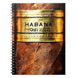 Caderno Espiral Notebook Personalizado Vip Cuban Charars Habana