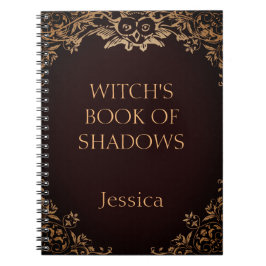 Caderno Espiral Notebook Personalizado Wicca De Shadows