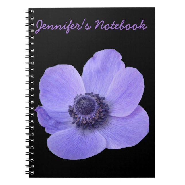 Caderno Espiral Notebook Personalizável com Anemia Azul (Frente)