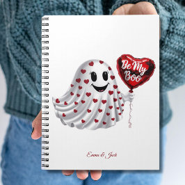 Caderno Espiral Notebook personalizável com Dia de os namorados co