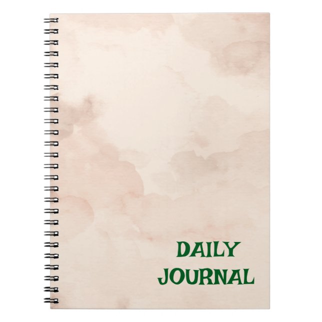 Caderno Espiral Notebook personalizável | Na moda e funcional (Frente)