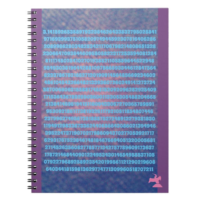 Caderno Espiral Notebook Pi (Frente)