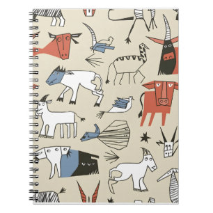 Caderno Espiral Notebook Picasso com Menagerie tocável