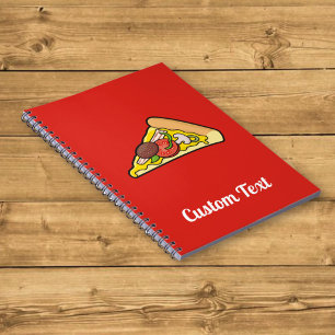 Caderno Espiral Notebook Pizza Slice