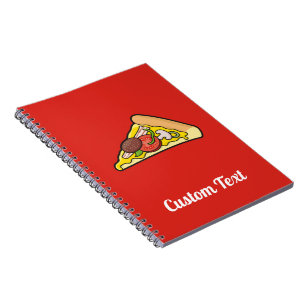 Caderno Espiral Notebook Pizza Slice