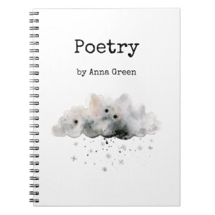 Caderno Espiral Notebook Poettry