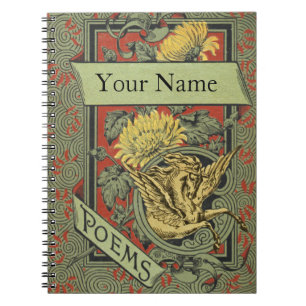 Caderno Espiral Notebook Poettry
