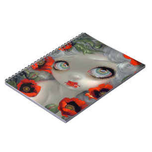 Caderno Espiral Notebook "Poison Beauties III: Opium Poppy"