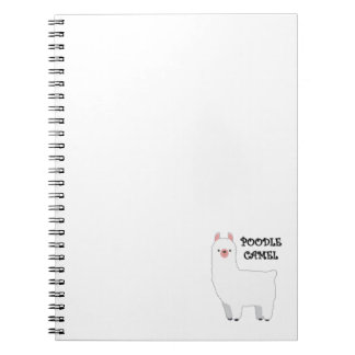 Caderno Espiral Notebook Poodle Camel