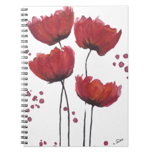 Caderno Espiral Notebook Poppy Love Spiral