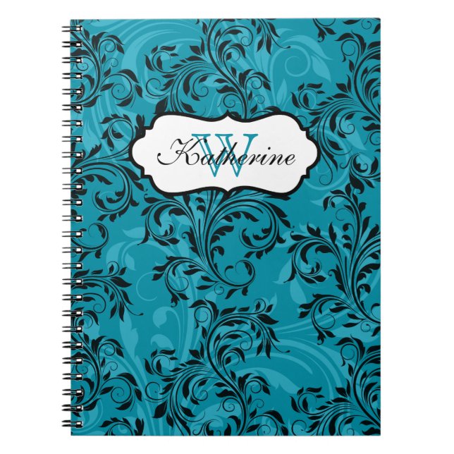 Caderno Espiral Notebook preto branco branco branco branco macerad (Frente)