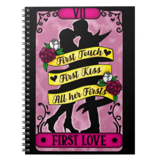 Caderno Espiral Notebook Primeiro Amor Tarot