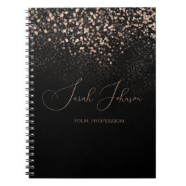 Caderno Espiral Notebook profissional personalizado de chuva em ou
