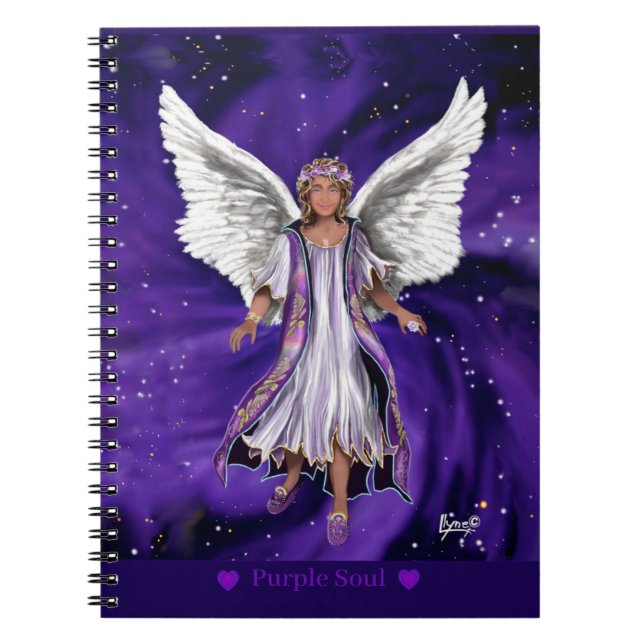 Caderno Espiral Notebook Purple Soul (Frente)
