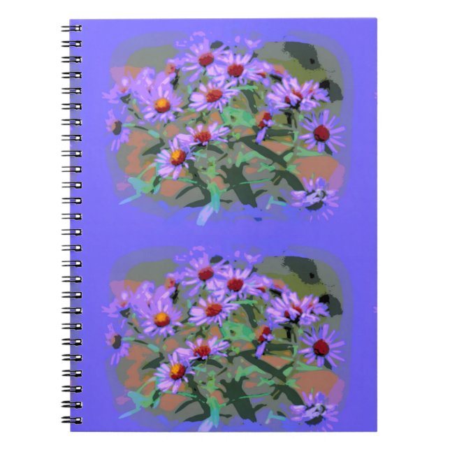 Caderno Espiral notebook púrpura (Frente)