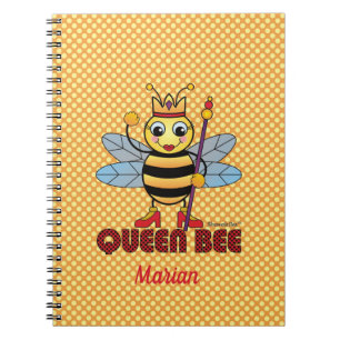 Caderno Espiral Notebook Queen Bee Spiral Linhado