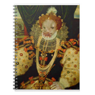 Caderno Espiral Notebook Queen Elizabeth I