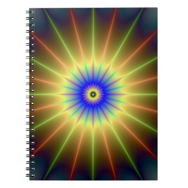 Caderno Espiral Notebook Radiant Star (Frente)
