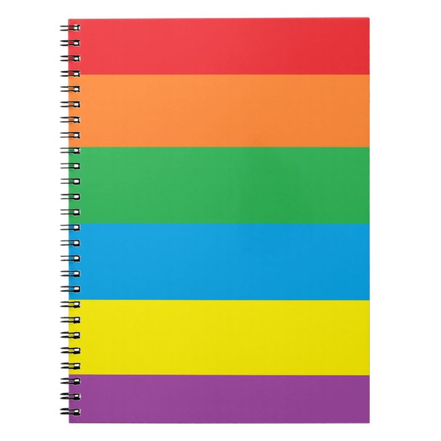 Caderno Espiral Notebook Rainbow (Frente)