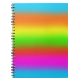 Caderno Espiral Notebook Rainbow