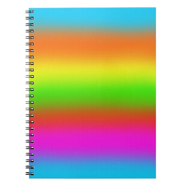 Caderno Espiral Notebook Rainbow (Frente)