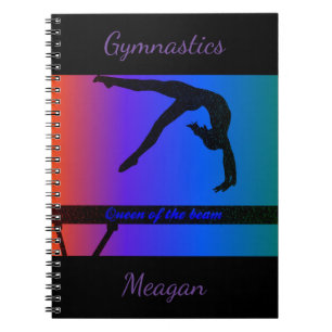 Caderno Espiral Notebook "Rainha do feixe"