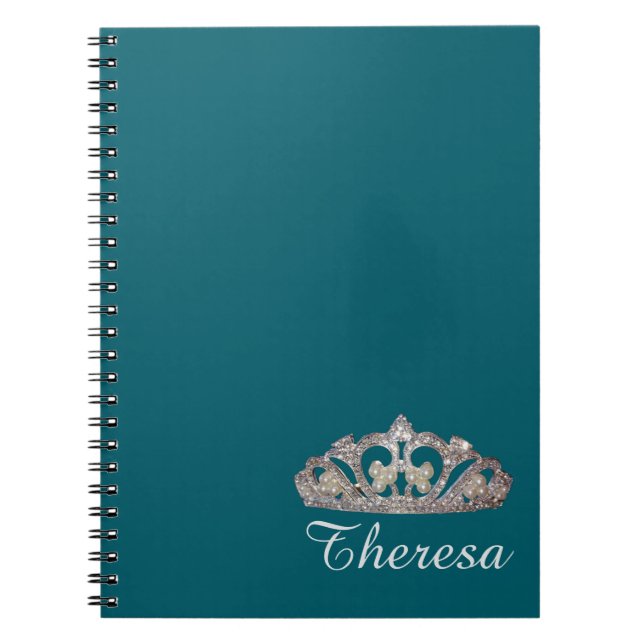 Caderno Espiral Notebook Real Coroa (Frente)