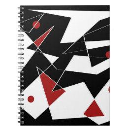 Caderno Espiral Notebook Red Balls
