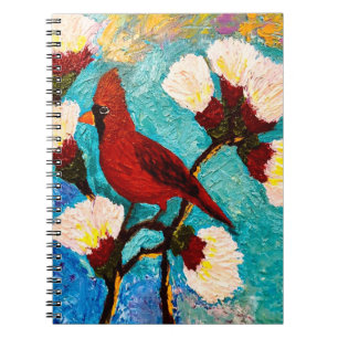 Caderno Espiral Notebook Red Cardinal